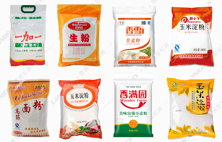 全自动食品粉末给袋包装机包装样品