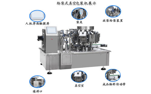 全自动给袋式真空包装机